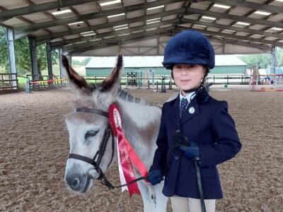 Junior Condition and Turnout Young Handler and Young Rider 3-8-yrs Amber Taylor and Miss Wickham 